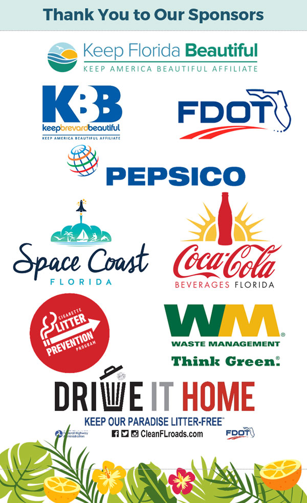 Keep Florida Beautiful 2018 Sponsor Logos | Keep Florida Beautiful Blog